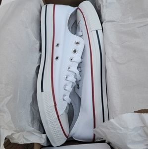 NIB White Converse